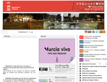 Tablet Screenshot of murcia.es